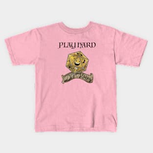 Play Hard — Die Happy :) Kids T-Shirt
